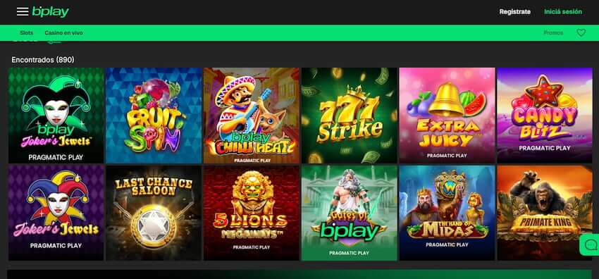 Bplay casino Homepage